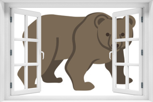 Fototapeta Naklejka Na Ścianę Okno 3D - ヒグマ - Brown Bear