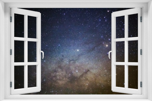 Fototapeta Naklejka Na Ścianę Okno 3D - A wide angle view of the Antares Region of the Milky Way.