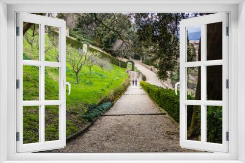 Fototapeta Naklejka Na Ścianę Okno 3D - Italian-style gardens