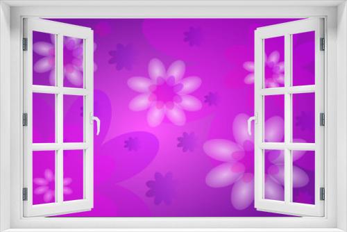 Fototapeta Naklejka Na Ścianę Okno 3D - Flower power