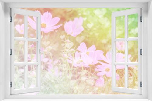 Fototapeta Naklejka Na Ścianę Okno 3D - Flower background 32