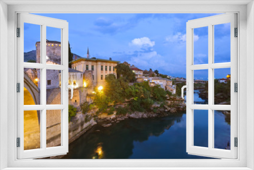 Cityscape of Mostar - Bosnia and Herzegovina