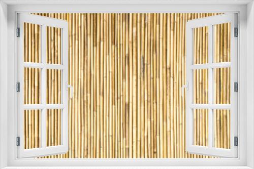 Fototapeta Naklejka Na Ścianę Okno 3D - bamboo fence