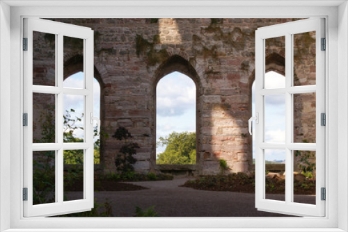 Fototapeta Naklejka Na Ścianę Okno 3D - Lowther Castle, UK