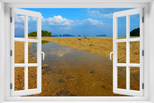 Fototapeta Naklejka Na Ścianę Okno 3D - island Beach, Yao Nai island, Phand Nga, Thailand.