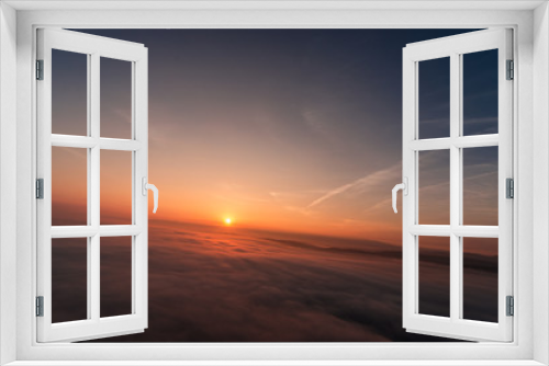 Fototapeta Naklejka Na Ścianę Okno 3D - amazing sunrise