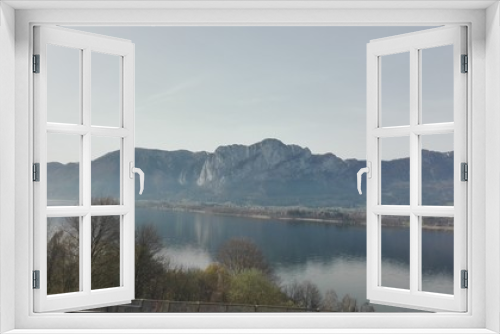 Fototapeta Naklejka Na Ścianę Okno 3D - der Mondsee in Österreich