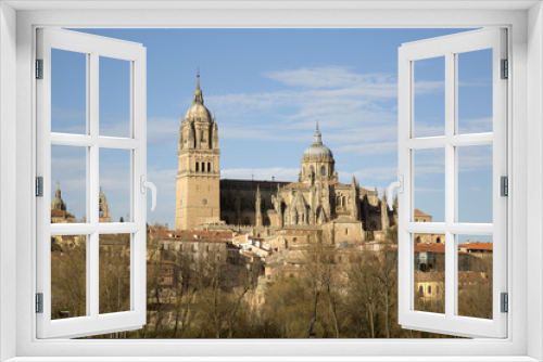 Fototapeta Naklejka Na Ścianę Okno 3D - Cathedral Church, Spain, Salamanca