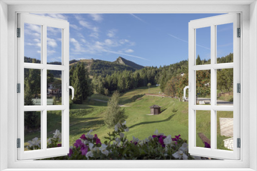 Fototapeta Naklejka Na Ścianę Okno 3D - Dolomiti del Brenta, monte Bondone, Trentino 