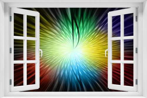 Fototapeta Naklejka Na Ścianę Okno 3D - Bright abstract multicolored background 