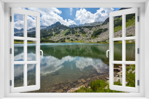 Fototapeta Naklejka Na Ścianę Okno 3D - Muratovo Lake, Pirin Mountain Landscape, Bulgaria