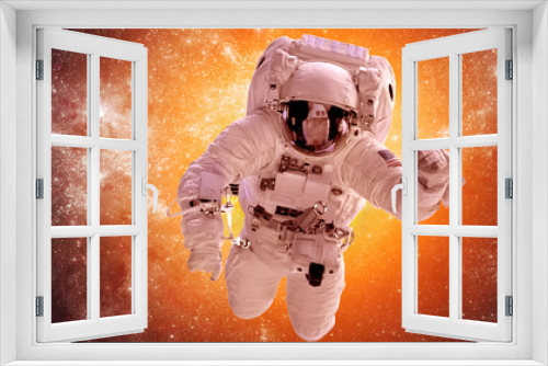 Fototapeta Naklejka Na Ścianę Okno 3D - Astronaut in outer space