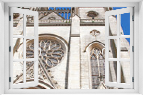 Niort. L'église saint André. Deux Sèvres, Poitou Charentes