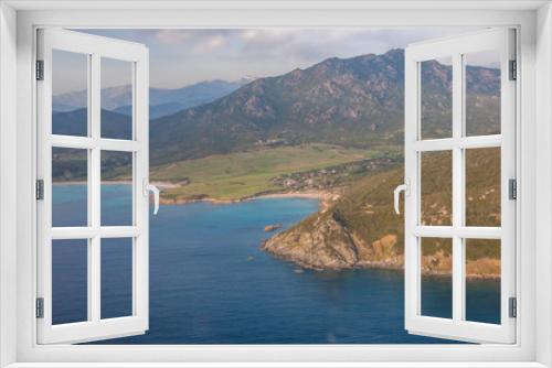 Fototapeta Naklejka Na Ścianę Okno 3D - vol au dessus de la Corse