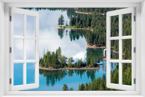 Fototapeta Naklejka Na Ścianę Okno 3D - Holland Lake