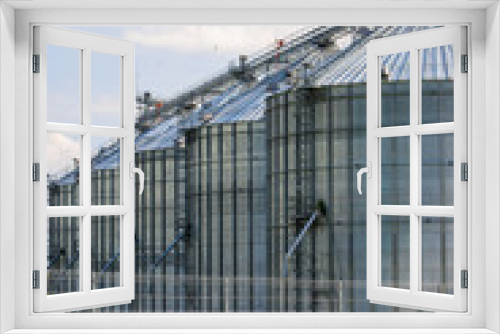 Fototapeta Naklejka Na Ścianę Okno 3D - agricultural ELEVATOR