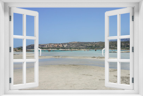 Fototapeta Naklejka Na Ścianę Okno 3D - Beautiful beaches of Elafonisi, Greece