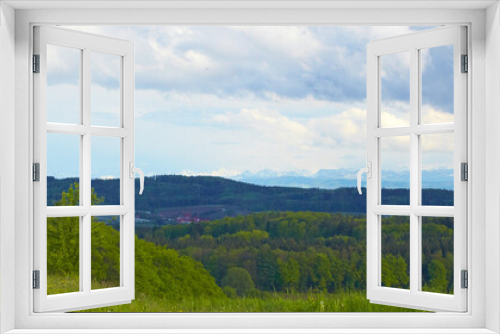 Fototapeta Naklejka Na Ścianę Okno 3D - Regenbogen