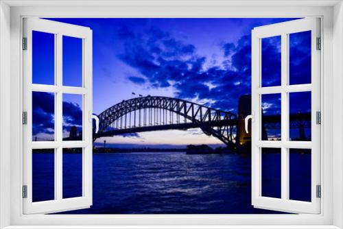 Fototapeta Naklejka Na Ścianę Okno 3D - オーストラリア　シドニーのハーバーブリッジ