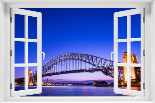 Fototapeta Naklejka Na Ścianę Okno 3D - オーストラリア　シドニーのハーバーブリッジ