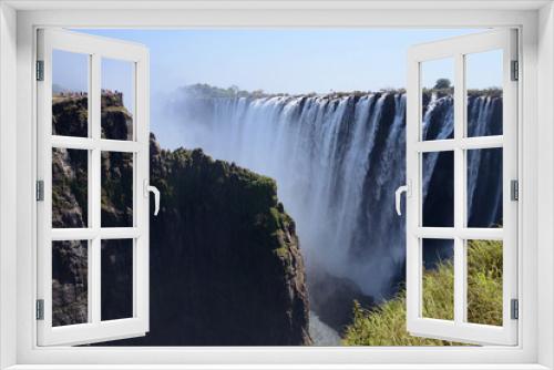 Fototapeta Naklejka Na Ścianę Okno 3D - Victoria Falls, Zambia