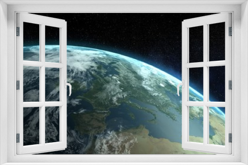 Fototapeta Naklejka Na Ścianę Okno 3D - Image of the earth
