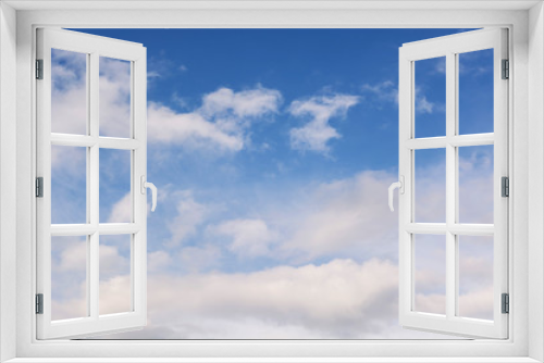 Fototapeta Naklejka Na Ścianę Okno 3D - Blue sky and clouds
