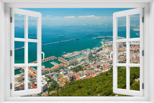 Fototapeta Naklejka Na Ścianę Okno 3D - Nice view on Gibraltar, UK