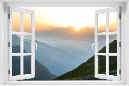 Fototapeta Naklejka Na Ścianę Okno 3D - Caucasus mountains