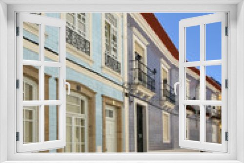 Fototapeta Naklejka Na Ścianę Okno 3D - Architecture in Aveiro, Beiras region, Portugal