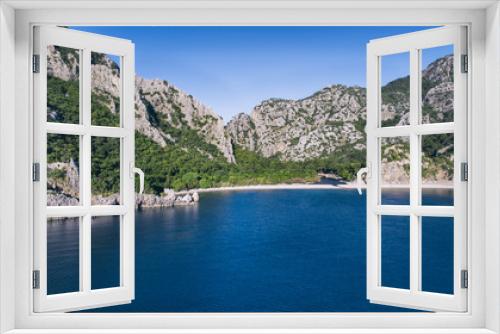 Fototapeta Naklejka Na Ścianę Okno 3D - Mediterranean Sea and Mountain