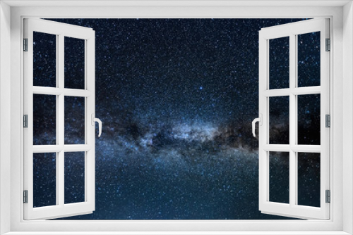 Fototapeta Naklejka Na Ścianę Okno 3D - Clearly Milky Way galaxy found in Russia at night