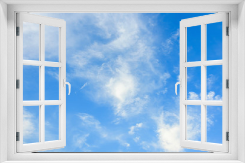 Fototapeta Naklejka Na Ścianę Okno 3D - clouds in blue sky