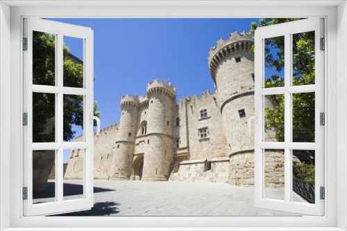 Fototapeta Naklejka Na Ścianę Okno 3D - Palace of the Grand Master, Rhodes