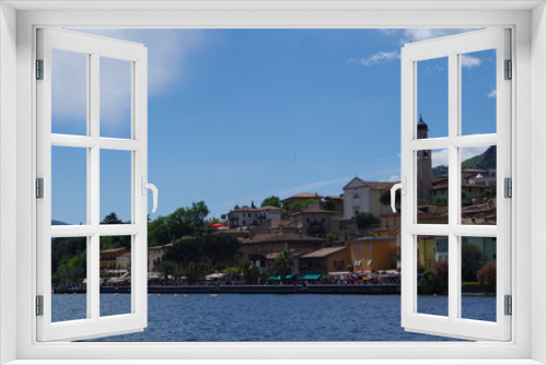 Fototapeta Naklejka Na Ścianę Okno 3D - Limone sul Garda