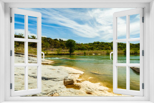 Fototapeta Naklejka Na Ścianę Okno 3D - Pedernales Falls Texas