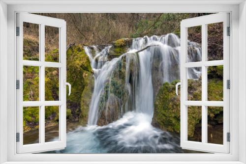 Fototapeta Naklejka Na Ścianę Okno 3D - Bachkovo waterfalls cascade in Rhodopes Mountain, Plovdiv region, Bulgaria