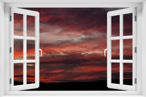 Fototapeta Naklejka Na Ścianę Okno 3D - Beautiful sunset background