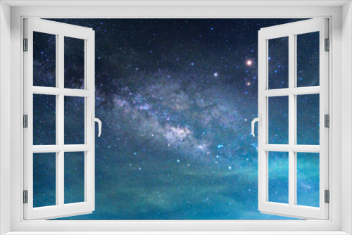Fototapeta Naklejka Na Ścianę Okno 3D - Detail of Milky Way Galaxy ,Long exposure photograph.