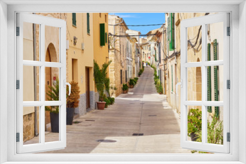 Fototapeta Naklejka Na Ścianę Okno 3D - Mallorca - Altstadt von Alcudia