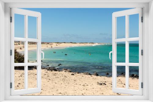 Fototapeta Naklejka Na Ścianę Okno 3D - Corralejo Beach on Fuerteventura, Canary Islands