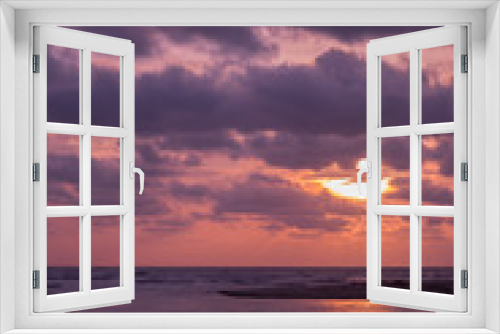 Fototapeta Naklejka Na Ścianę Okno 3D - Sunset over the estuary
