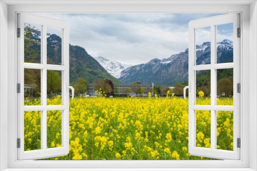 Fototapeta Naklejka Na Ścianę Okno 3D - Interlaken - Switzerland