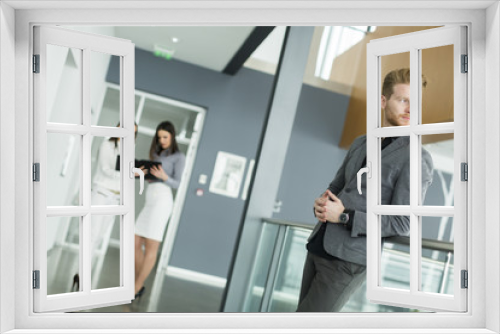 Young man in the office