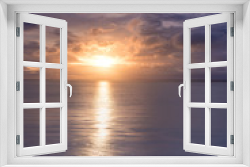 Fototapeta Naklejka Na Ścianę Okno 3D - ocean sunrise
