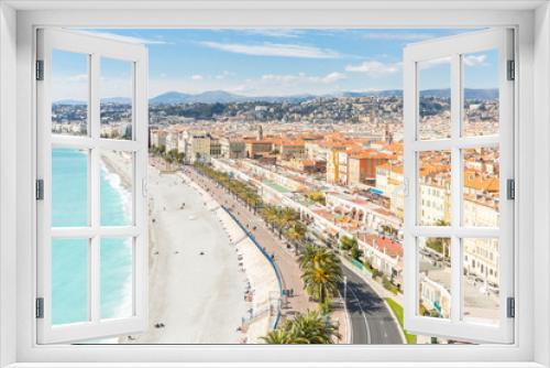 Fototapeta Naklejka Na Ścianę Okno 3D - France Nice Mediterranean