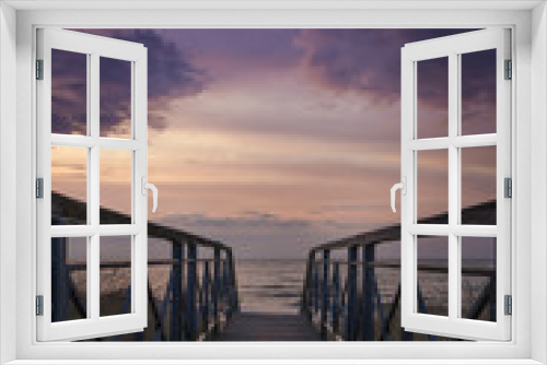 Fototapeta Naklejka Na Ścianę Okno 3D - strandromantik