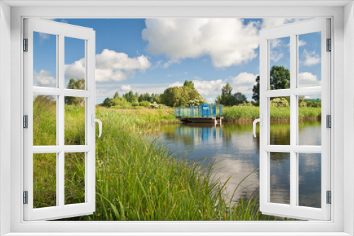 Fototapeta Naklejka Na Ścianę Okno 3D - Nad jeziorem