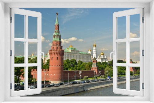 Moscow Kremlin on a summer day.