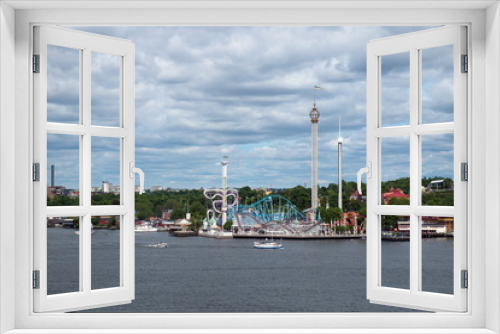 Fototapeta Naklejka Na Ścianę Okno 3D - Tivoli Stoccolma